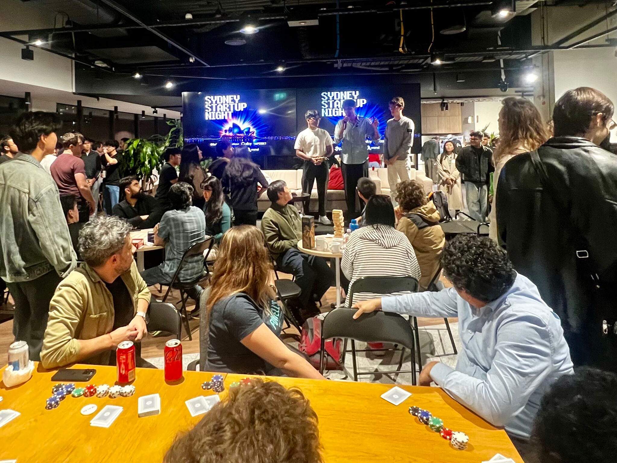 Sydney Startup Night event poster