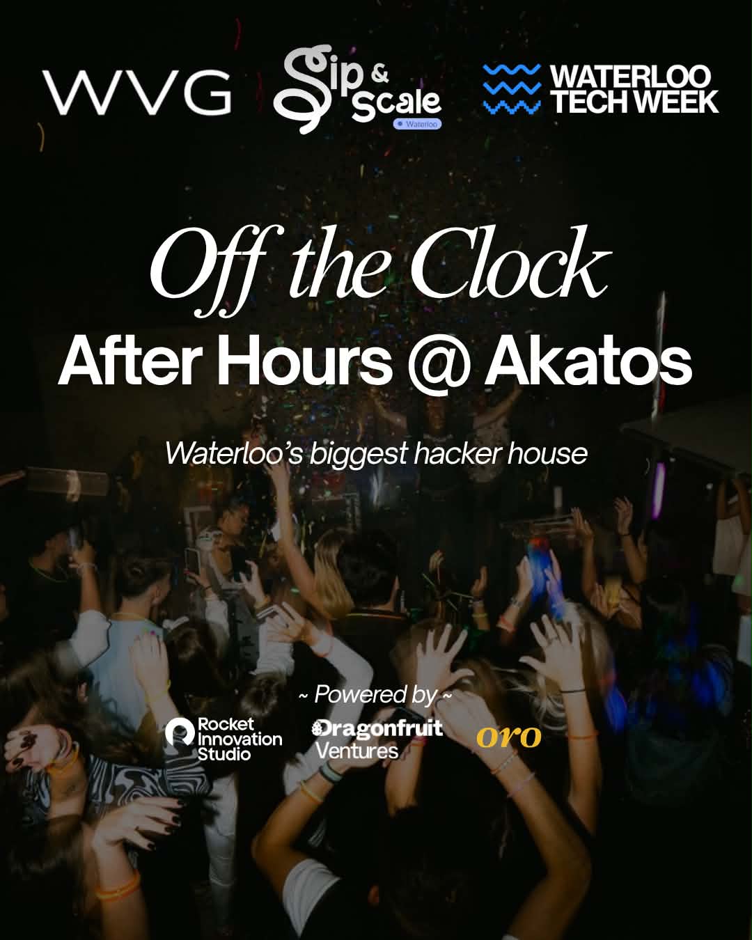 Off the Clock: After Hours @ Akatos event poster