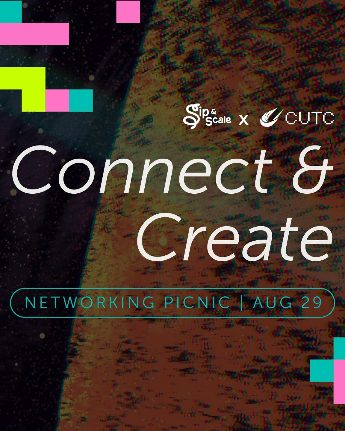 Tapahtumajuliste Connect & Create: Harjoittelijoiden piknik
